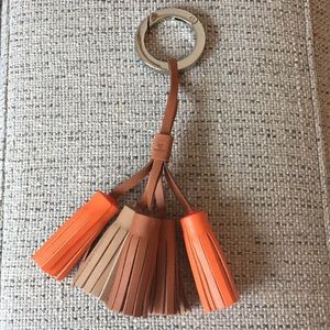 Jaeger LeCoultre Leather Tassel Key Ring
